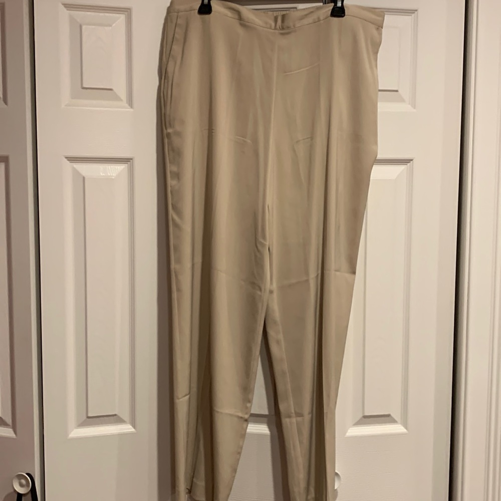 Beige dress pants